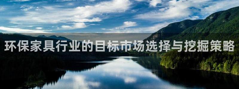 杏耀平台测速地址：环保家具行业的目标市场选择与挖掘策略